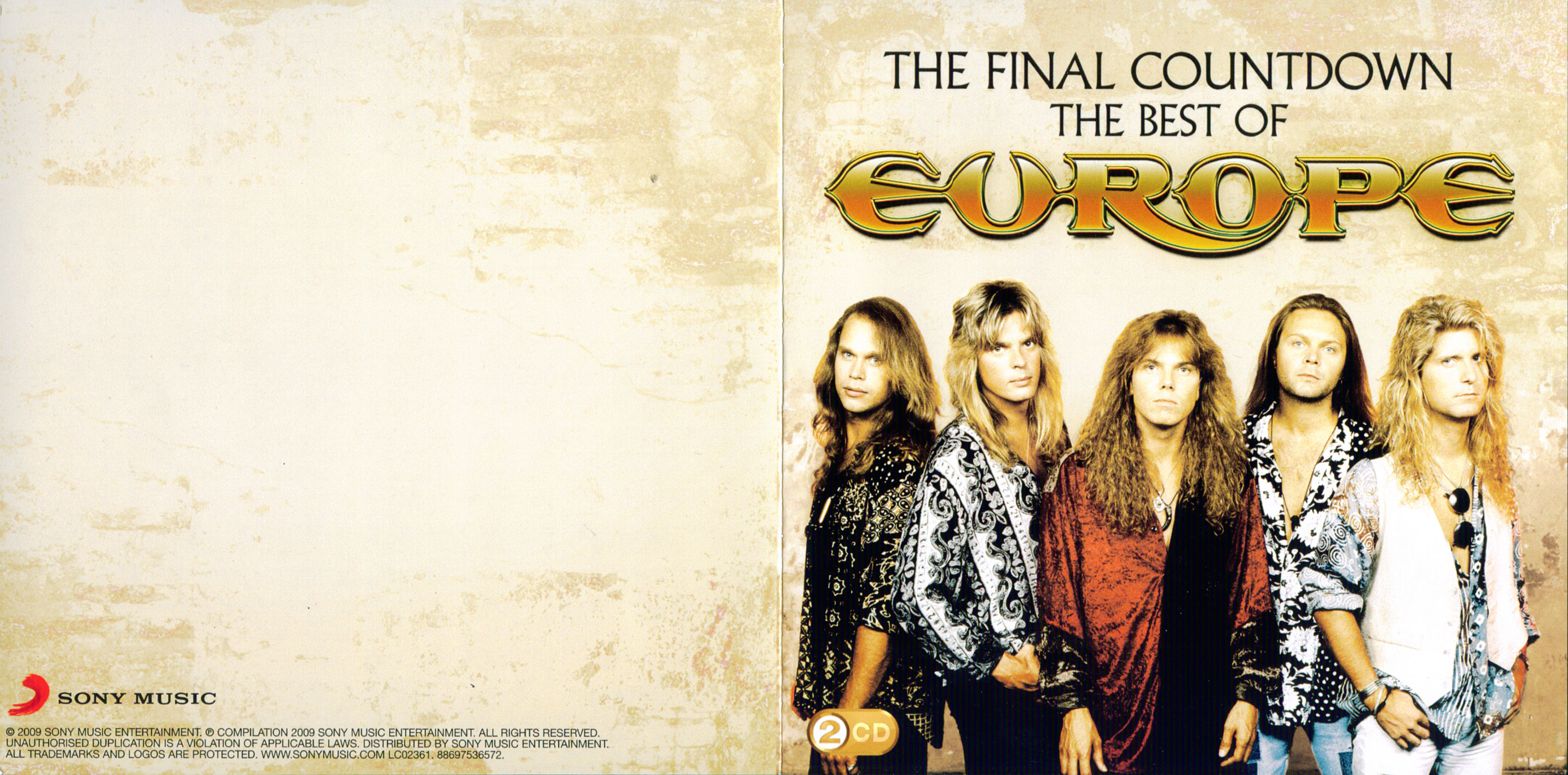 Europe  The Final Countdown The Best Of Europe : Front + Inlay